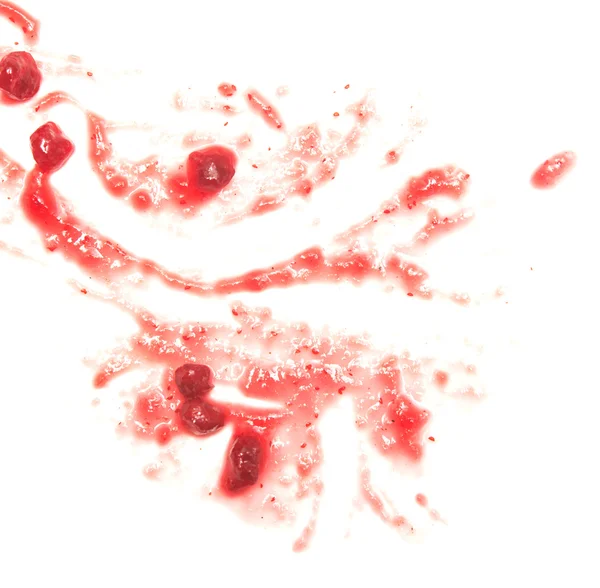 Красный ягодный джем — стоковое фото