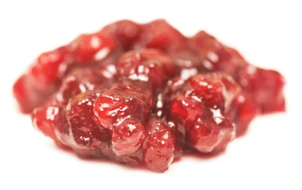 Červené bobule marmeládou — Stock fotografie
