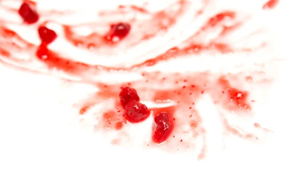 빨간 딸기 잼 — 스톡 사진