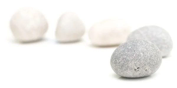 白い丸い石 — ストック写真
