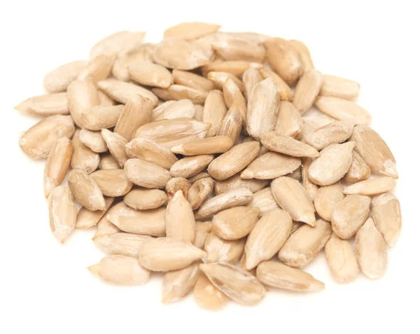 Peeled sunflower seeds — Stock Photo, Image