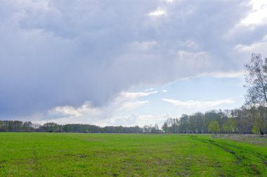 bahar yağmurlu hava