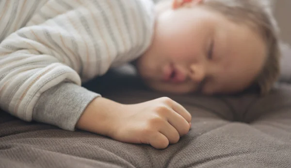 Carino dormire bambino — Foto Stock