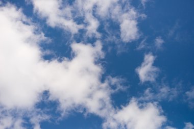 Mavi gökyüzü arkaplanı