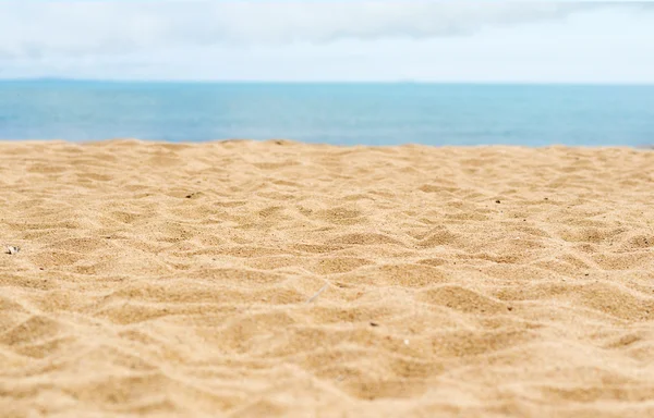 Bella spiaggia di sabbia — Foto Stock