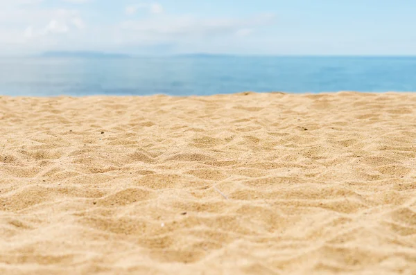 Bela praia de areia — Fotografia de Stock