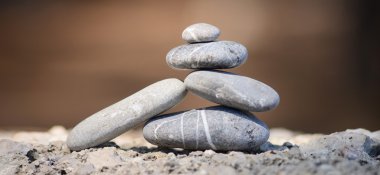 çakıl taşları Dengeleme