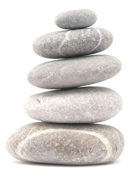 Balancing pebble tower — Stock Photo, Image