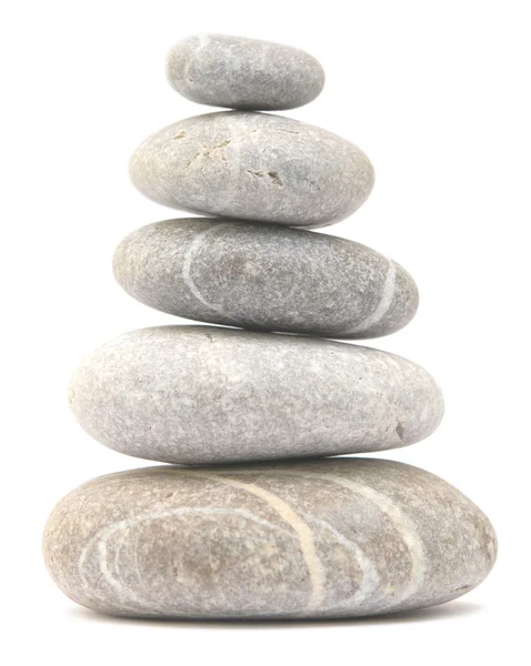 Balancing stone tower Stock Image