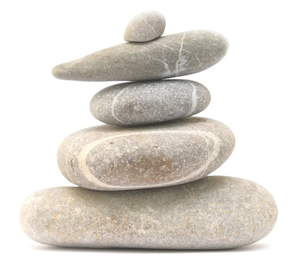 Balancing stone tower Royalty Free Stock Photos