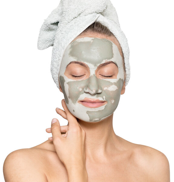 woman with face mask