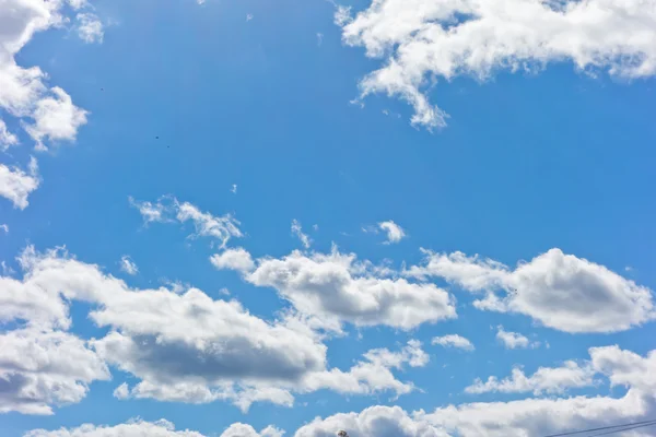 Céu azul fundo — Fotografia de Stock