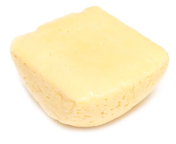 Formaggio su bianco — Foto Stock