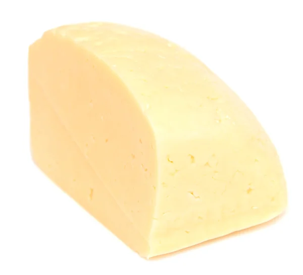 Queso sobre blanco — Foto de Stock