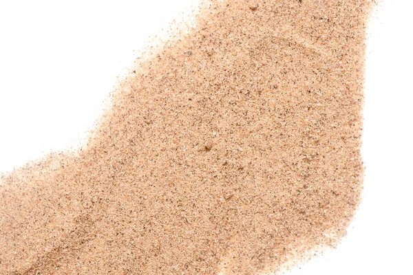 Sand Isolated White Background — Stock Photo, Image