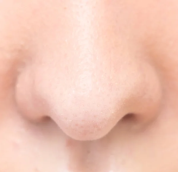 Close Shot Human Nose — Stock Photo, Image