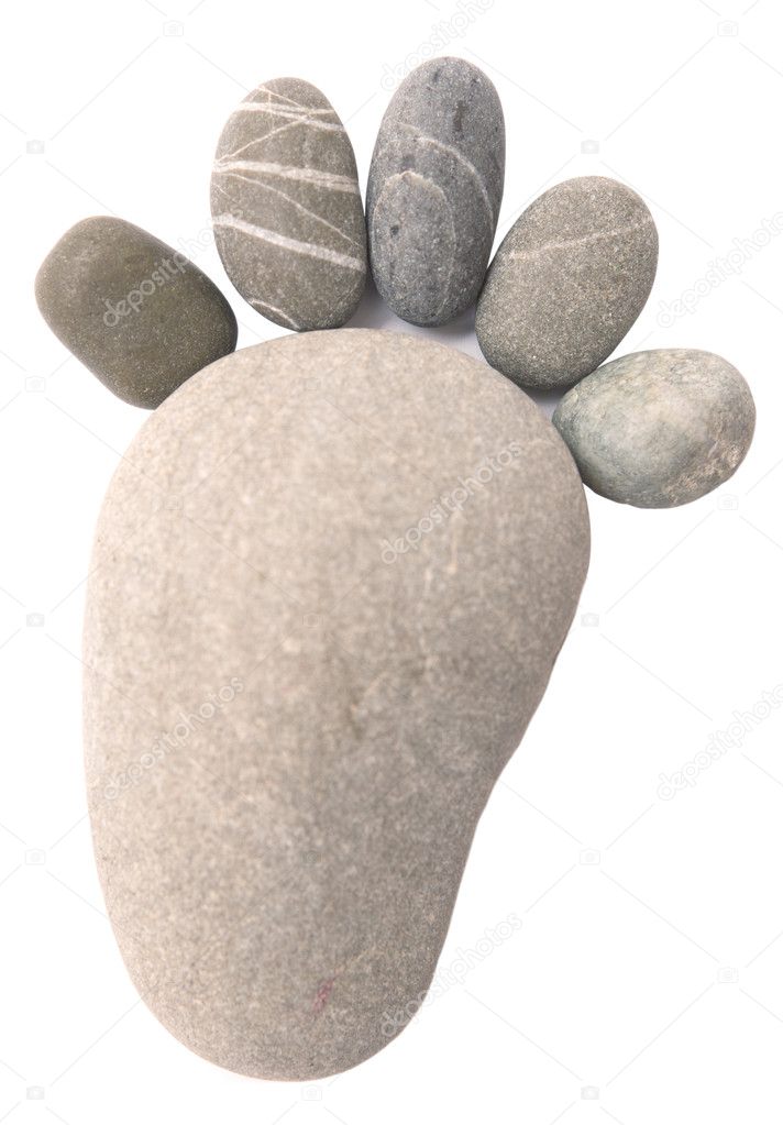 stone footprint