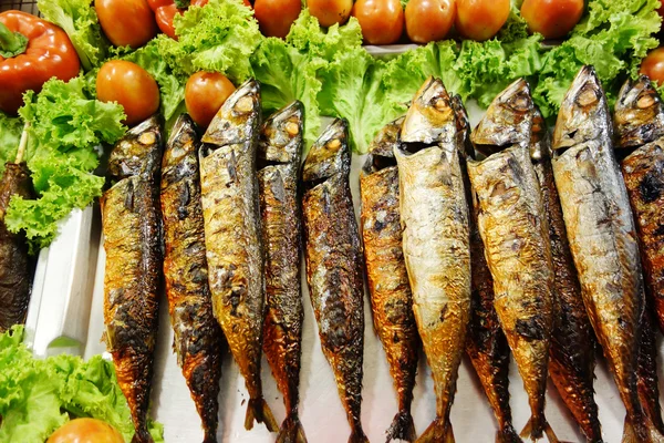 Grilled fish — Stock Photo, Image