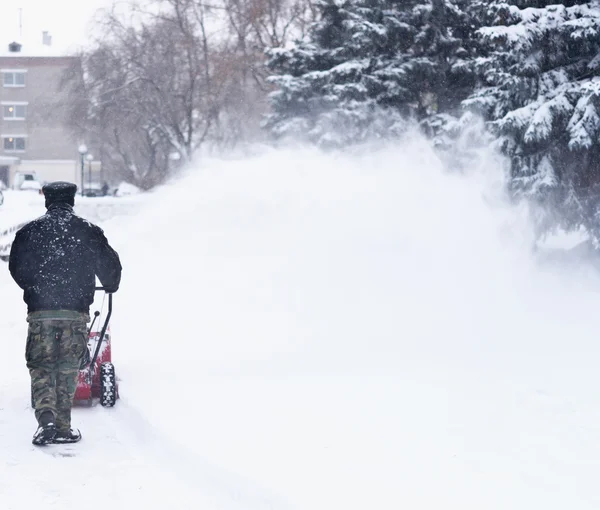 雪地机 — 图库照片