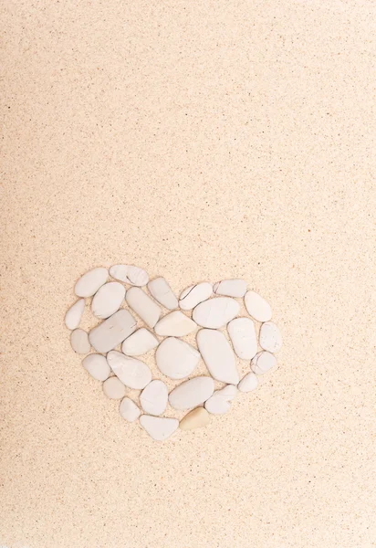 Coração de pedra — Fotografia de Stock