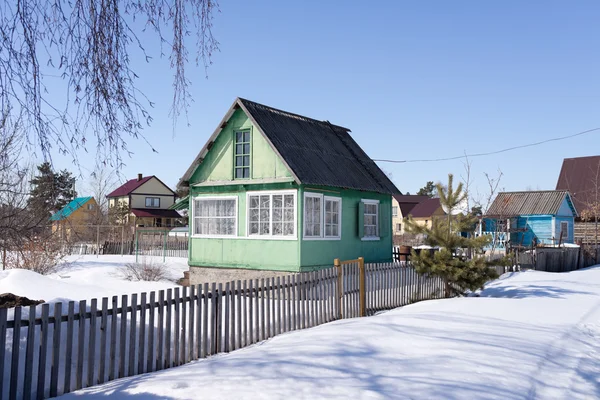 Wooden house — Stock Photo, Image