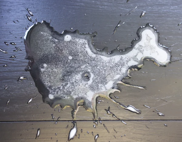 Spilled liquid — Stock Photo, Image