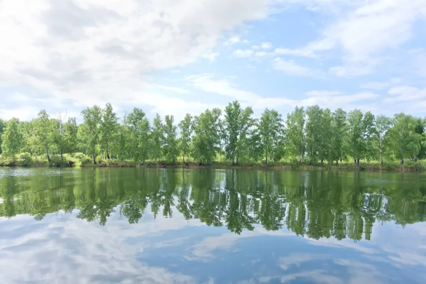 Schöner See — Stockfoto