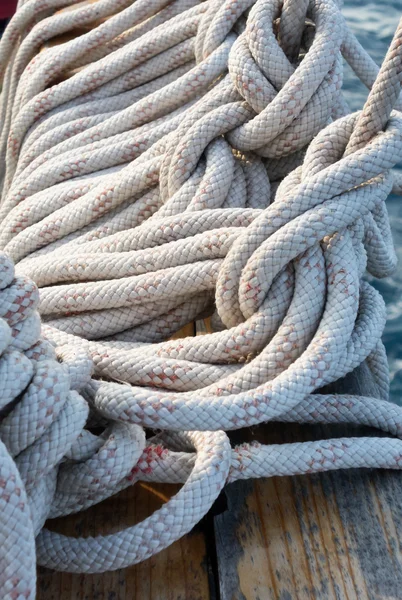 Coiled ropes — Stock Photo, Image