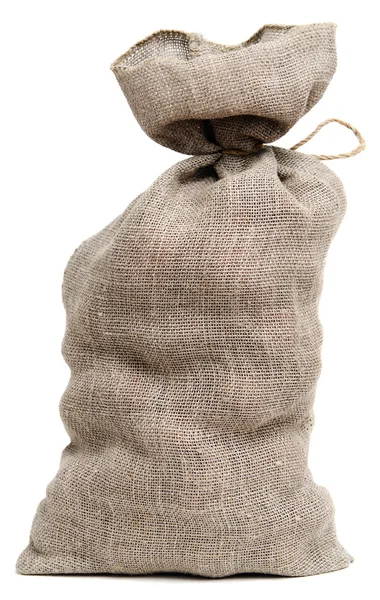 Full burlap sack — Stock Photo, Image