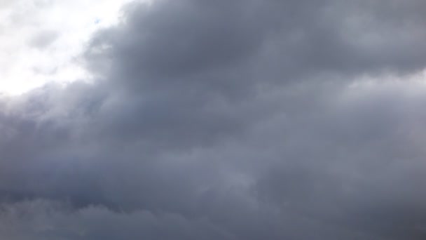Céu com nuvens escuras de chuvas Videoclipe
