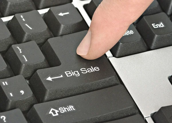 Big sales over internet — Stock Photo, Image