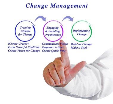 değişmek yönetim şeması