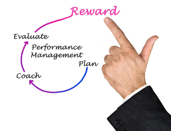 Schema di Performance Management — Foto Stock