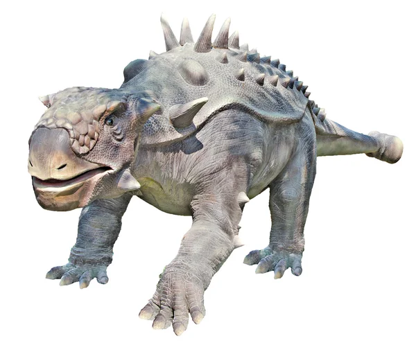 Close up of  Ankylosaurus dinosaur — Stock Photo, Image