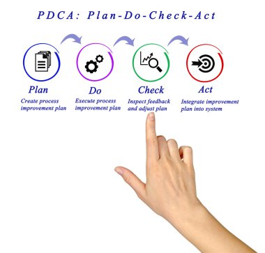 PDCA: Plan--Check-hareket