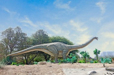 Apatosaurus yakın çekim