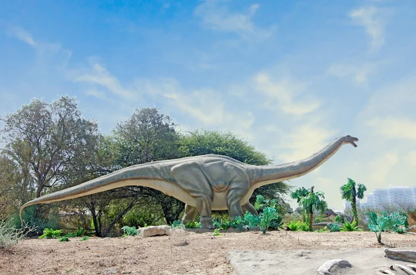 Zblízka Apatosaurus — Stock fotografie