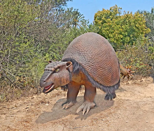 Glyptodon yakın çekim — Stok fotoğraf