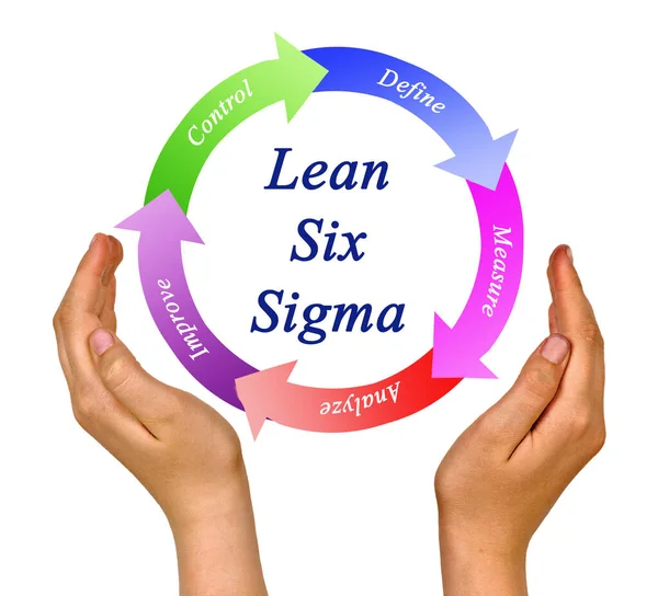 Presenting Lean Six Sigma Methodology — Stock Photo, Image