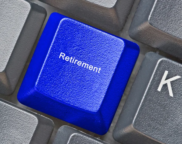 Key for Retirement — Stock Photo, Image