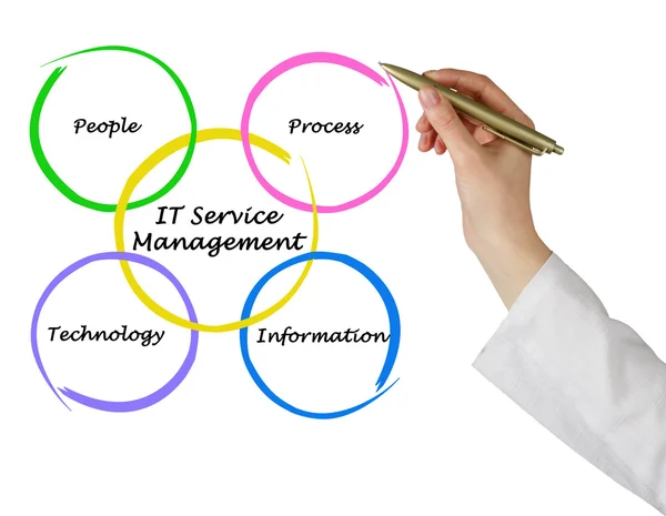 IT Services Management — Stock Photo, Image