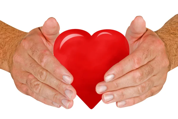 Gift of heart — Stock Photo, Image