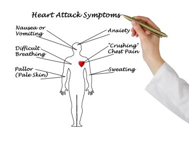 Kalp krizi belirtileri