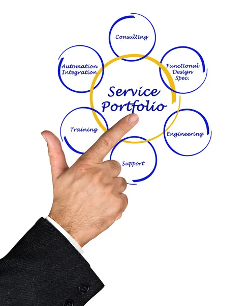 Service Portfolio — Stock Photo, Image