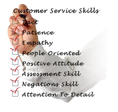 Müşteri hizmet becerileri