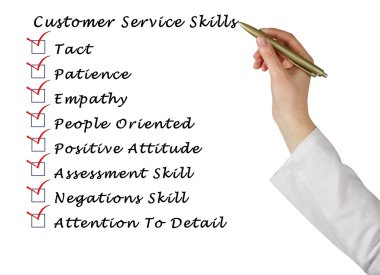 Müşteri hizmet becerileri