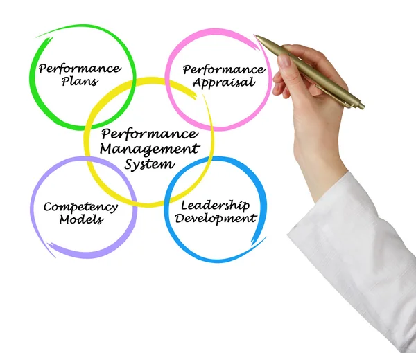 Performance Management System — Stockfoto