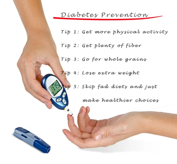 Prevención de la diabetes — Foto de Stock