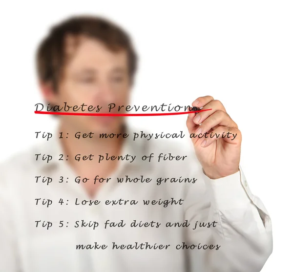 Prevención de la diabetes — Foto de Stock
