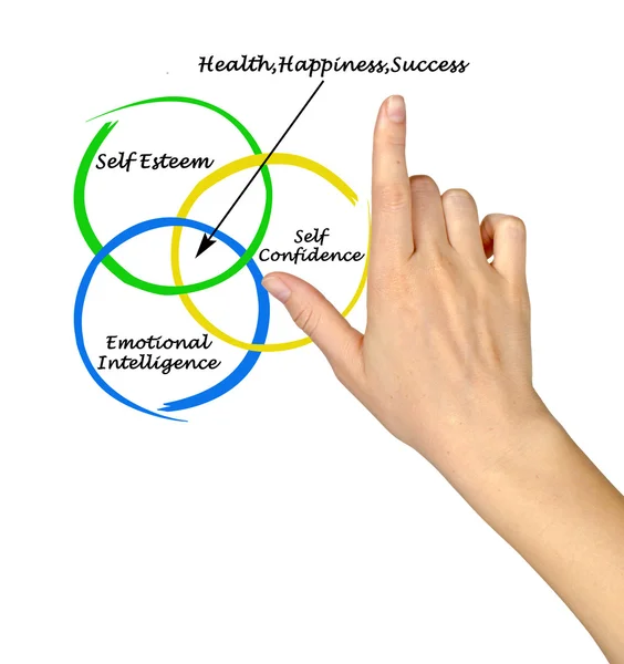Sources of health, happiness, and success — Stock Photo, Image
